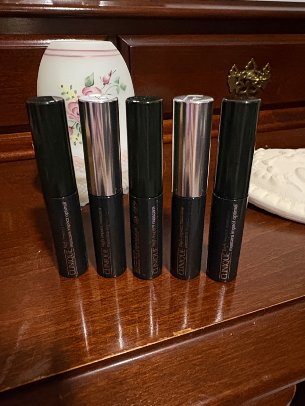 Clinique Black Mascara Set with Silver Caps